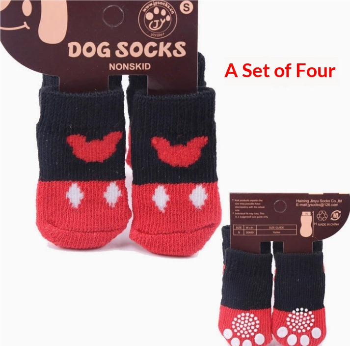 Dog Socks in Four Packs