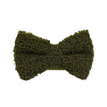 Army Green Velvet Pet Collar Vest