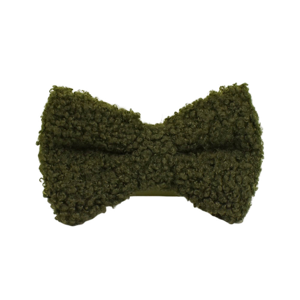 Army Green Velvet Pet Collar Vest