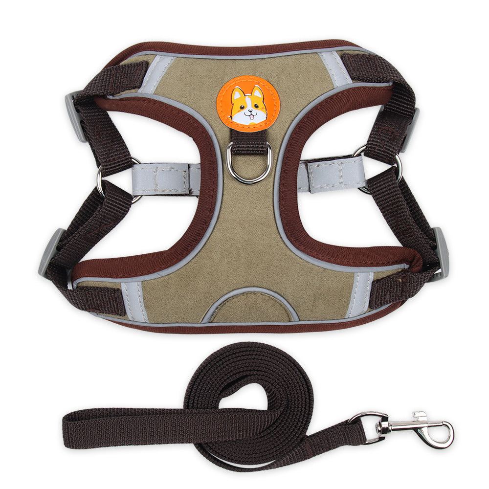 Vest Type Reflective Dog Harness