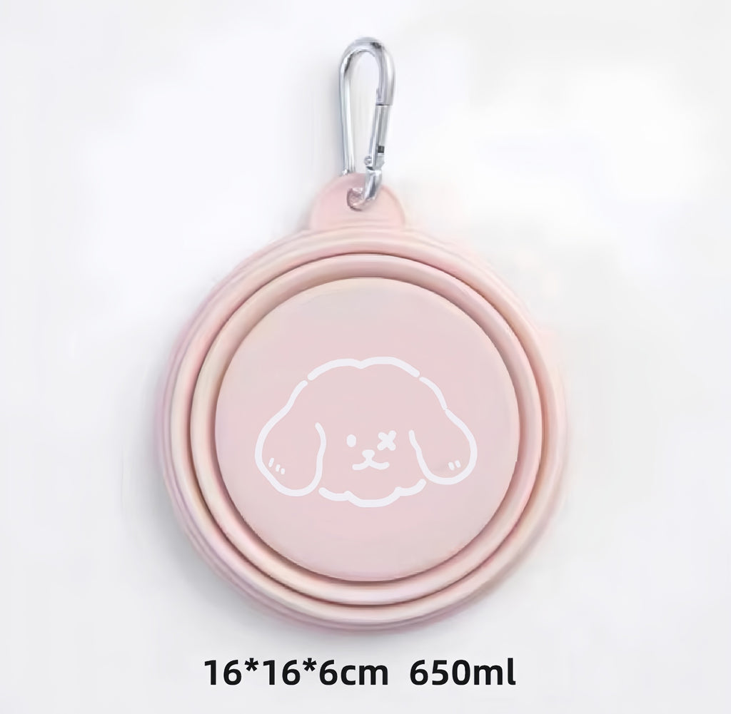 Foldable Outdoor Bowl For Small Dogs