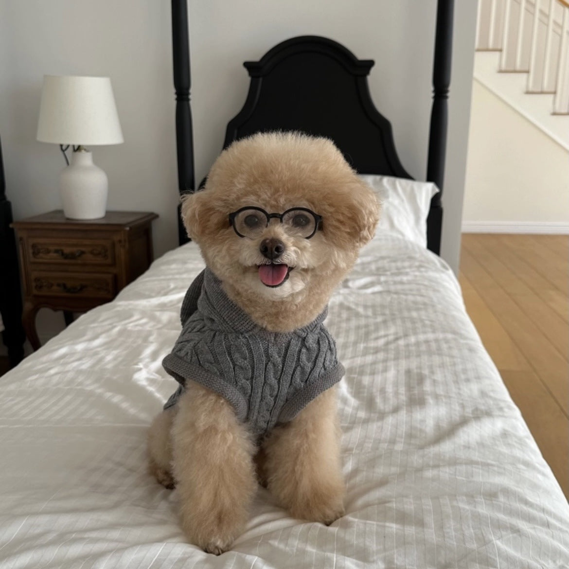 Warm Wool Pet Cape And Shawl
