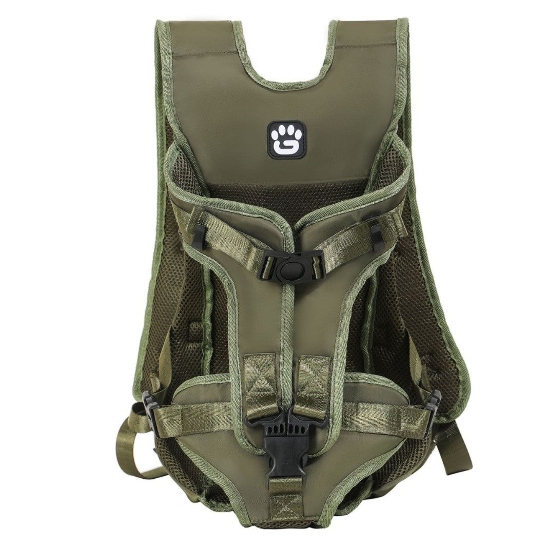 Fabric Dog Carrier Backpack for Outdoors