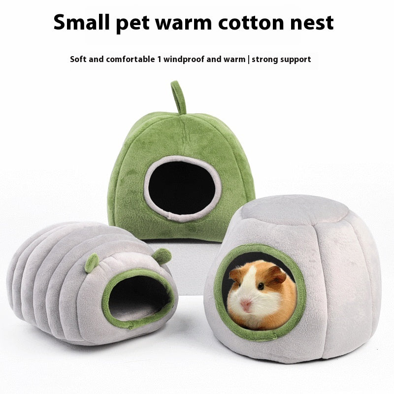 Cotton Pet Semi-Enclosed Windproof Warm Sheep Nest