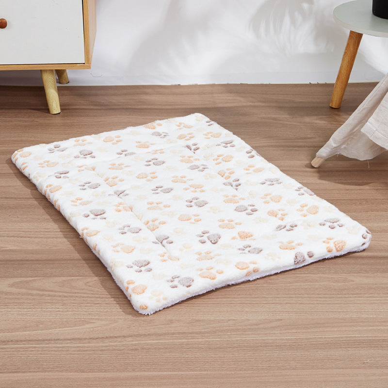 Warm Plush Dog Bed Mat