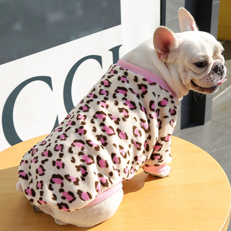 Warm Winter Dog Pajama Jacket