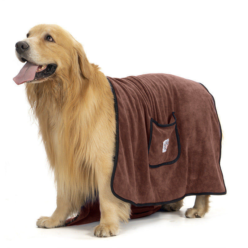 Super Absorbent Quick-Drying Dog Bath Towel