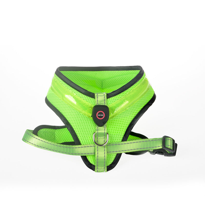 Reflective LED USB Dog Harness