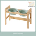 Cross-Border Ceramic Large-Capacity Dog Bowl Feeder