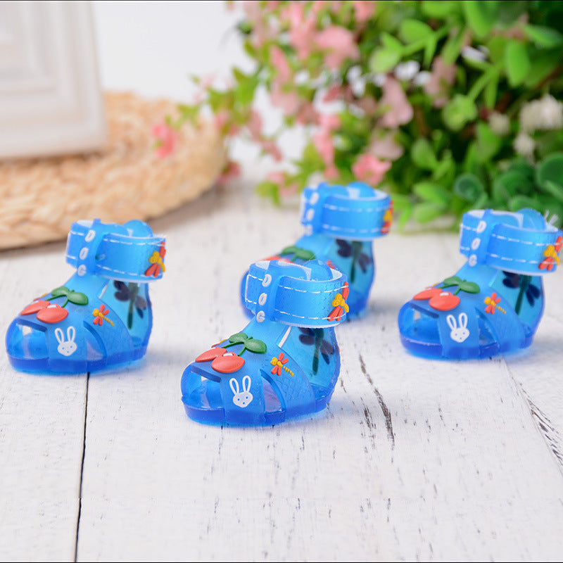 Fashionable Soft-Soled Non-Slip And Breathable Shoes For Pet Dogs