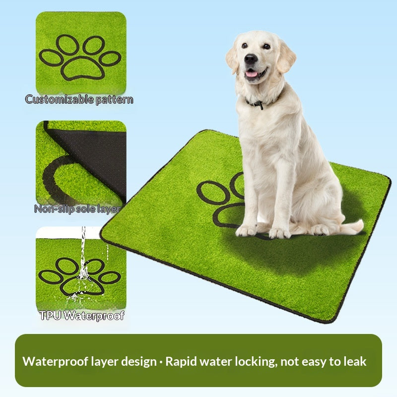 Breathable Absorbent Artificial Grass Pet Pad