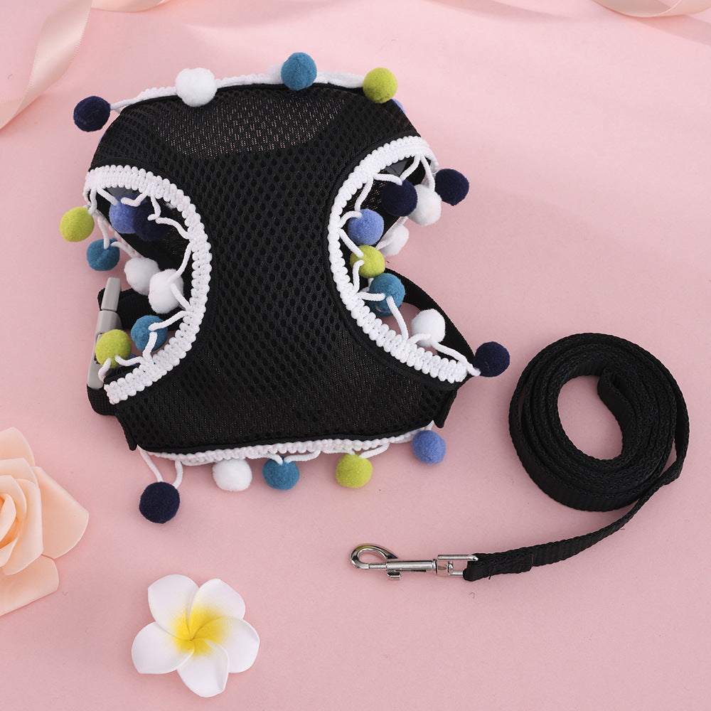 Breathable Vest-Style Dog Harness Leash
