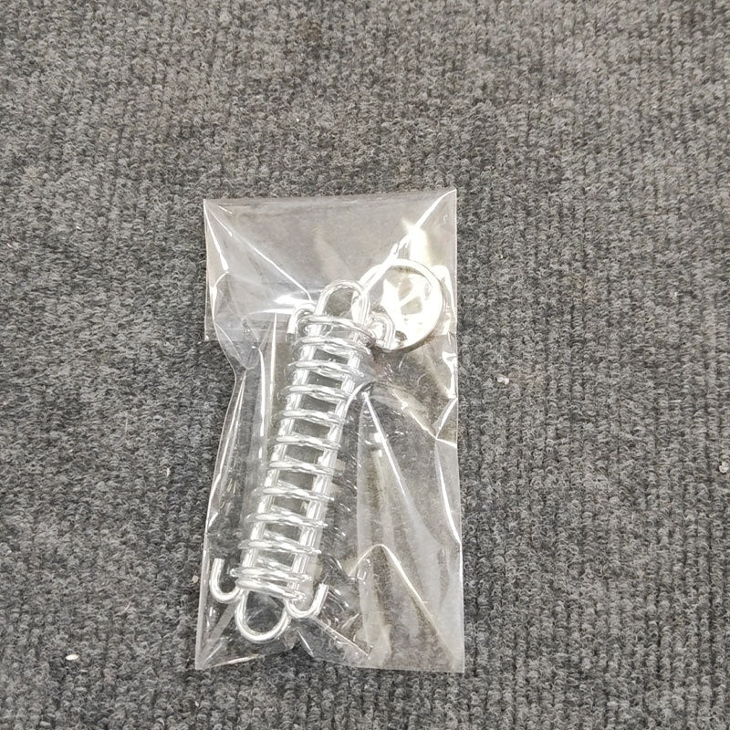 Hand-Held Dog Chain With Compression Spring