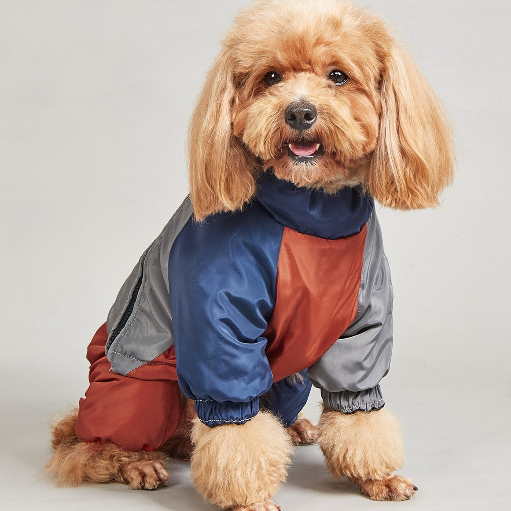 Warm Winter Cotton-Padded Large Dog Clothes