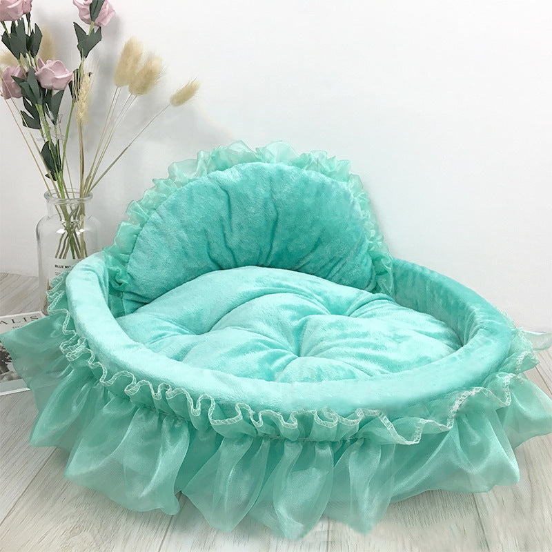 Princess Dog Nest Pet Bed
