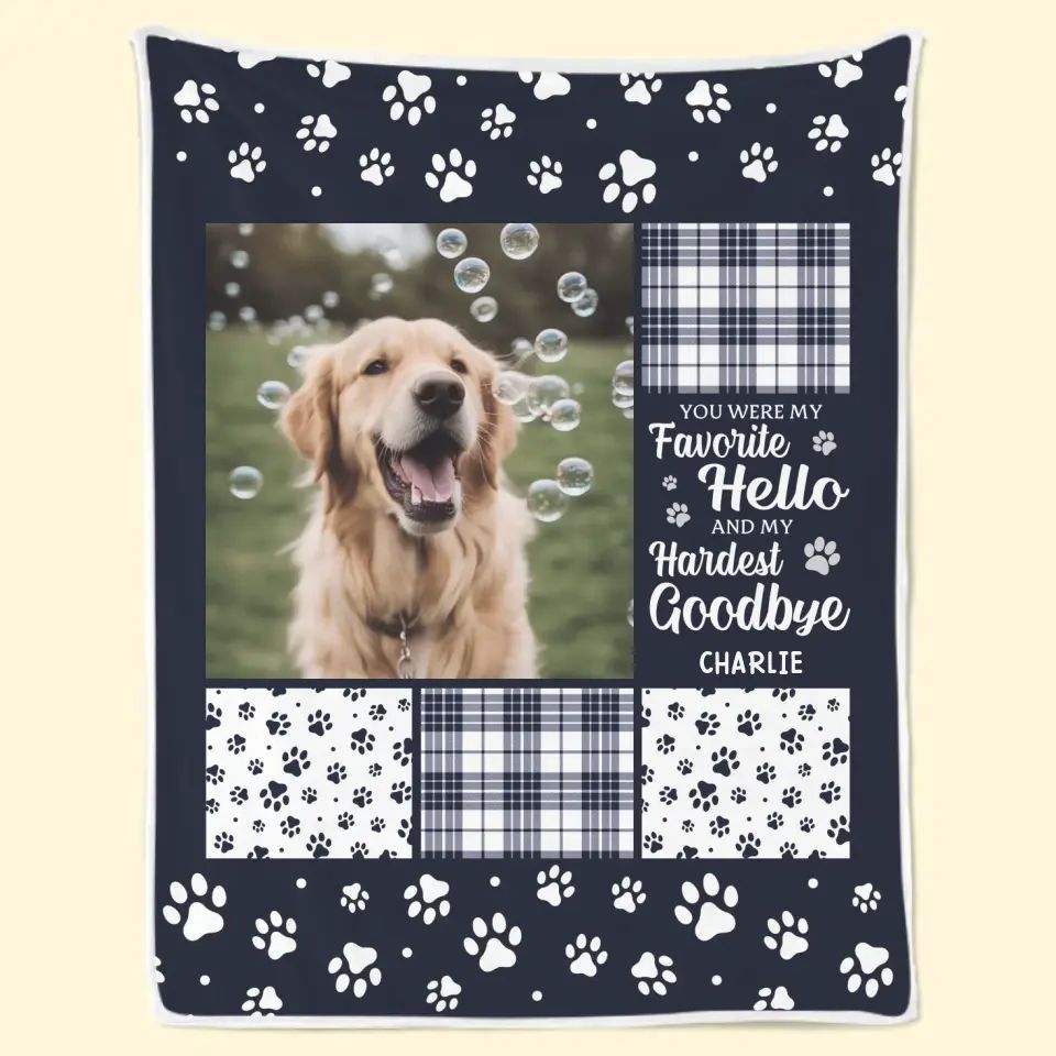 Super Soft Flannel Dog Blanket