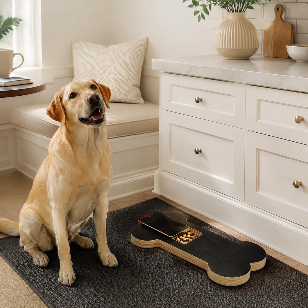 Dog Scratch Board With Treat Box, Dual - Sided Dog Nail File Board Wear - Resistant Pet Nail Scratcher, Stress - Free Indoor Dog Nail Groomi