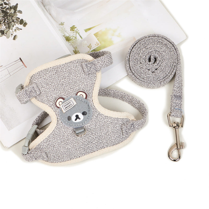 Adjustable Dog Hand-Holding Rope Vest