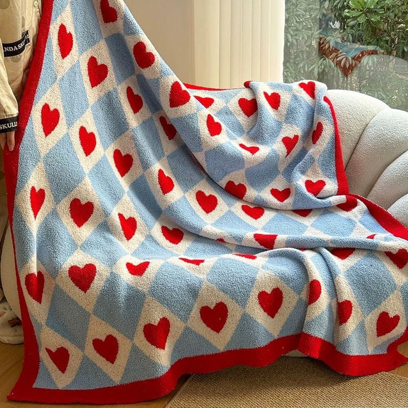 Nap Sofa Office Shawl Air-Conditioning Warm Blanket