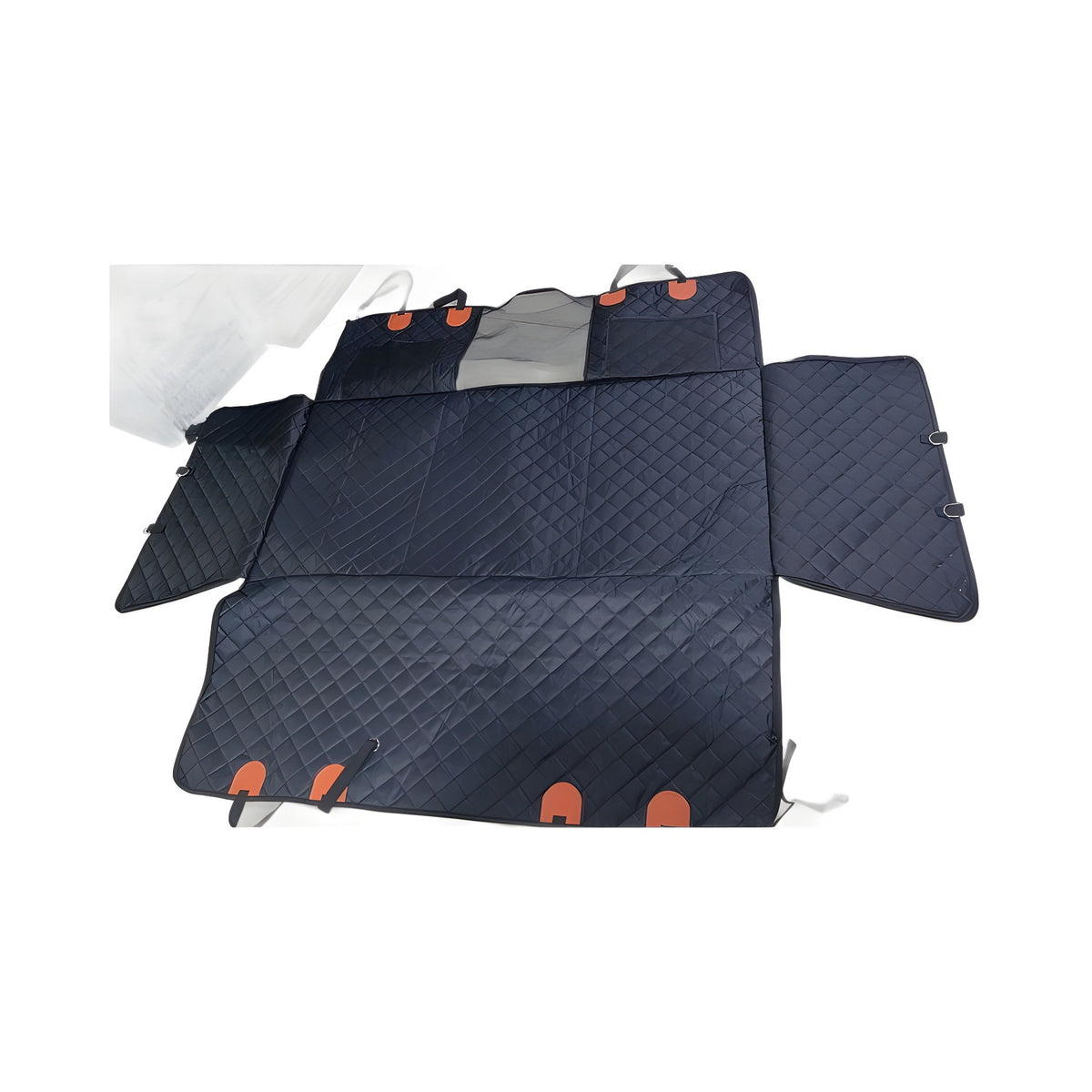 Heavy-Duty Extended Car Seat Cover With Pet Mat