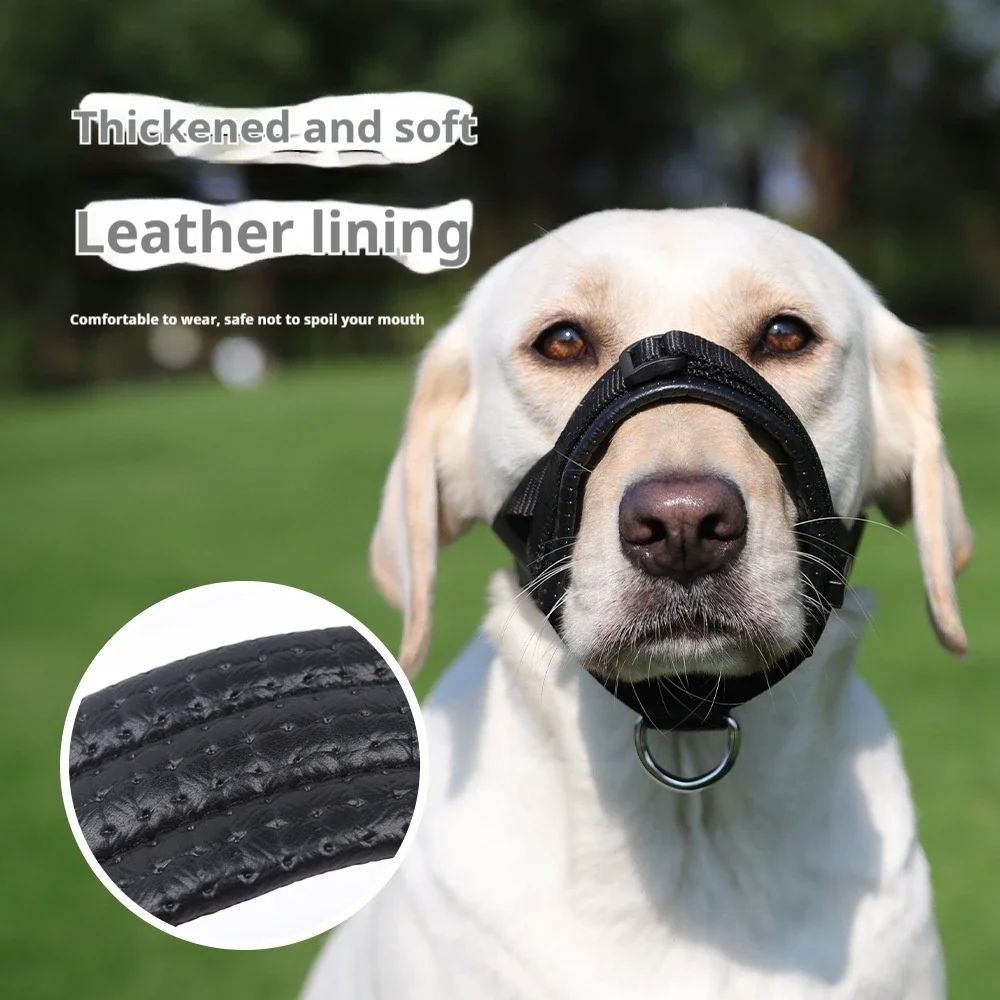 Adjustable Anti-Bite Anti-Bark Dog Muzzle