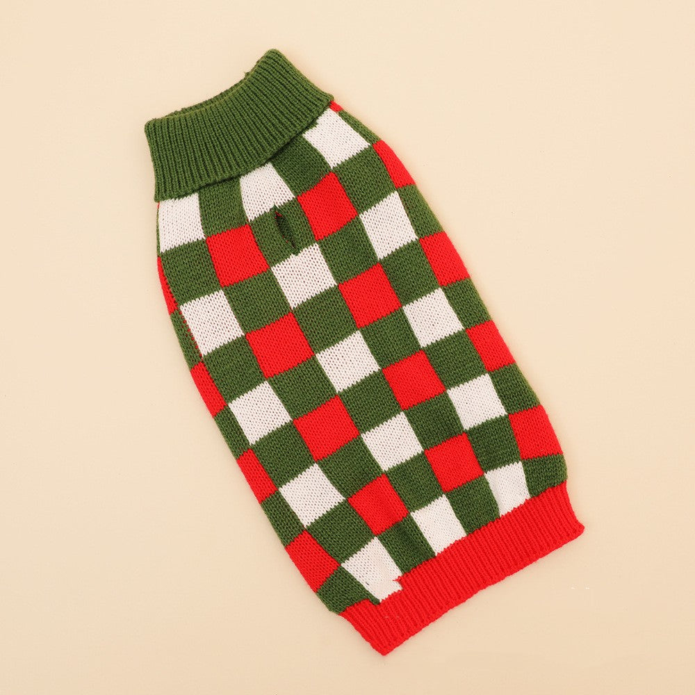 Small And Medium-Sized Dogs Christmas Sweater Clothing