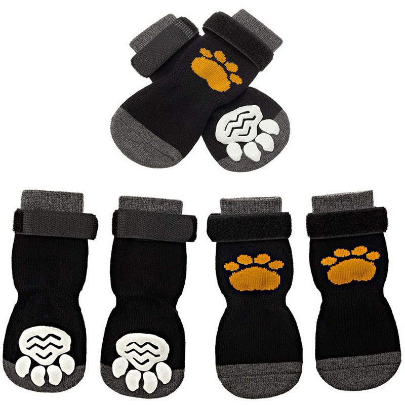 Dog Socks Booties Slide Proof And Anti-Drop Mute Medium Large Dog Golden Retriever
