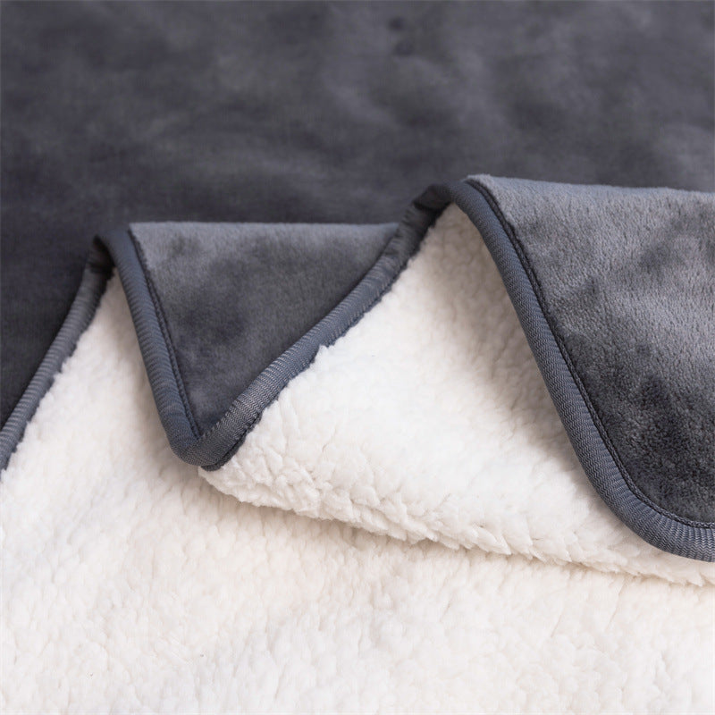 Washable Waterproof Lambswool Dog Blanket