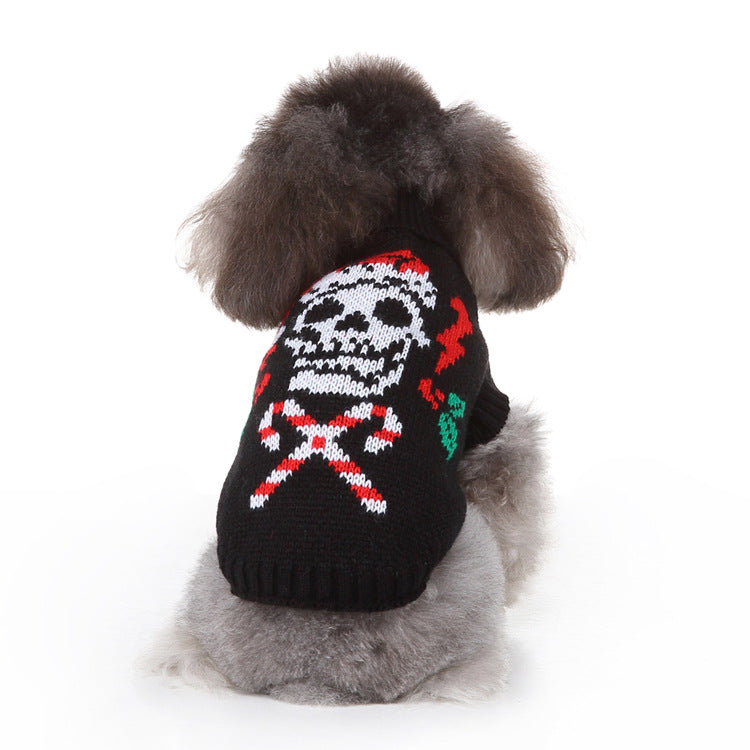 Universal Casual Fall Clothing Elk Pet Sweater