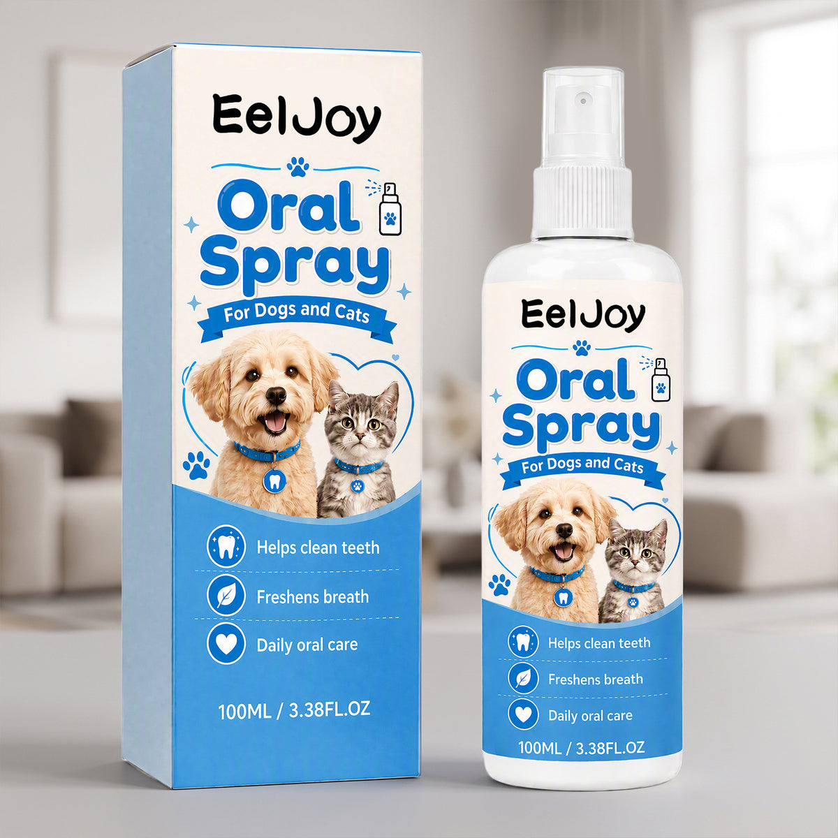 Mild-Formula Oral Care Spray For Pets