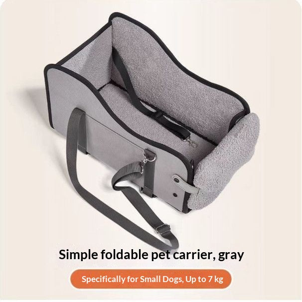 Car Dog Bed and Armrest Safety Seat