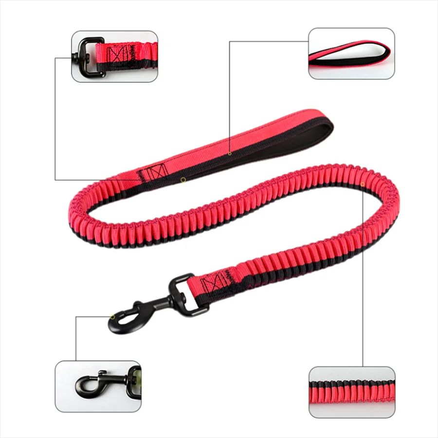 Pet Leash-With Elastic Elastic Leash-Anti-Violence Dog Training Leash-Applicable To Medium And Large Dogs