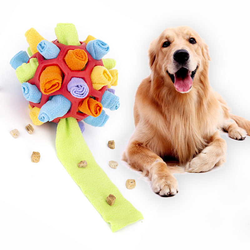 Dog Snuffle Puzzle Ball Toy