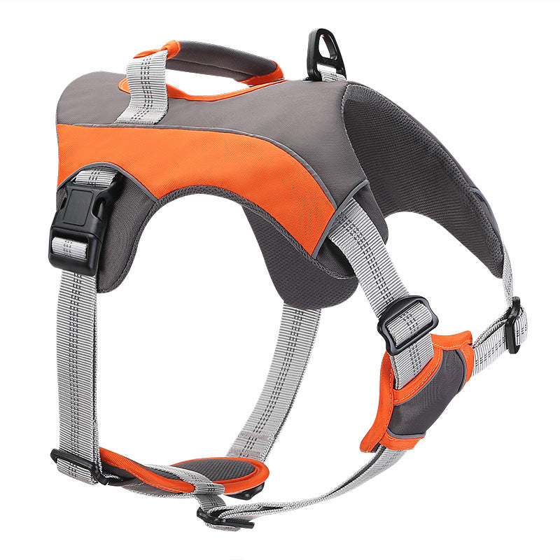 Breathable Large Dog Chest Harness With Leash