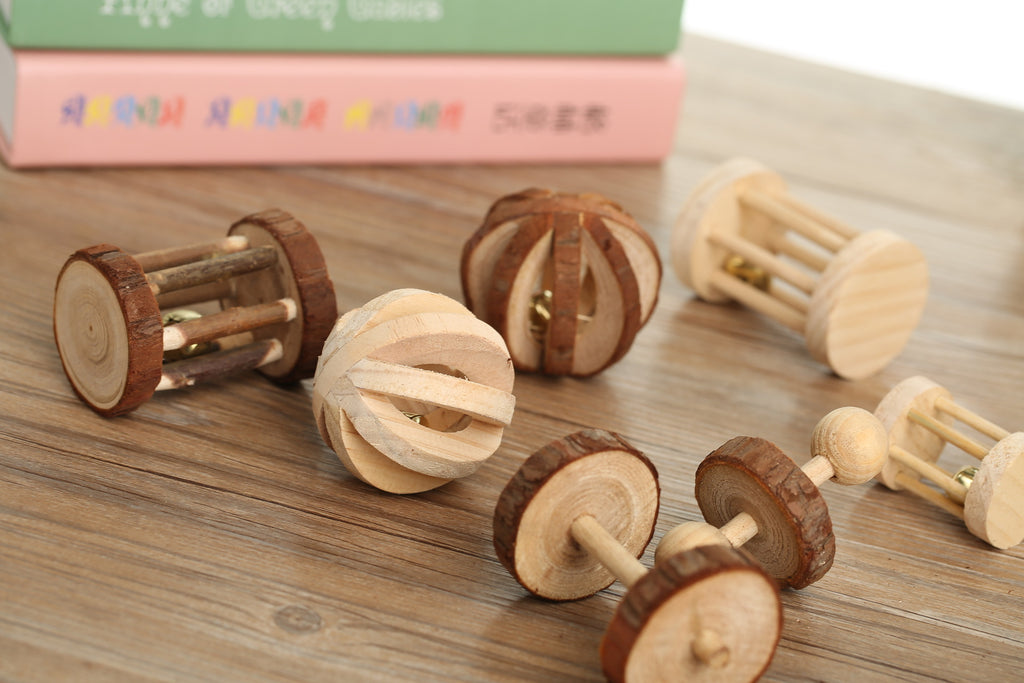 Natural Wooden Chase Toy