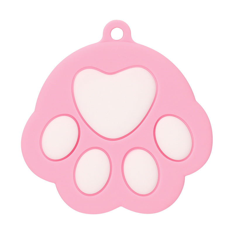 Silicone Dog'S Paw Modeling Pet Can Lid