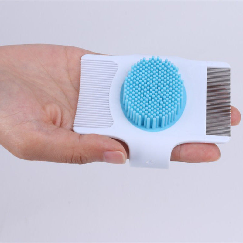 Multifunctional Pet Comb Dog Grooming Tool Floating Hair Removal Massage Flea Removal
