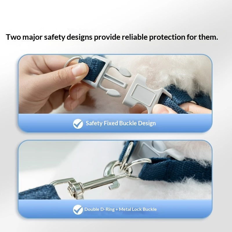 Springsummer Breathable Denim Pet Leash