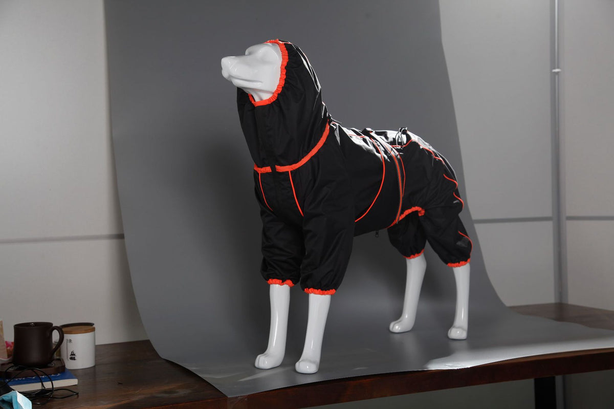 Cotton-Padded Warm Dog Shell Jacket