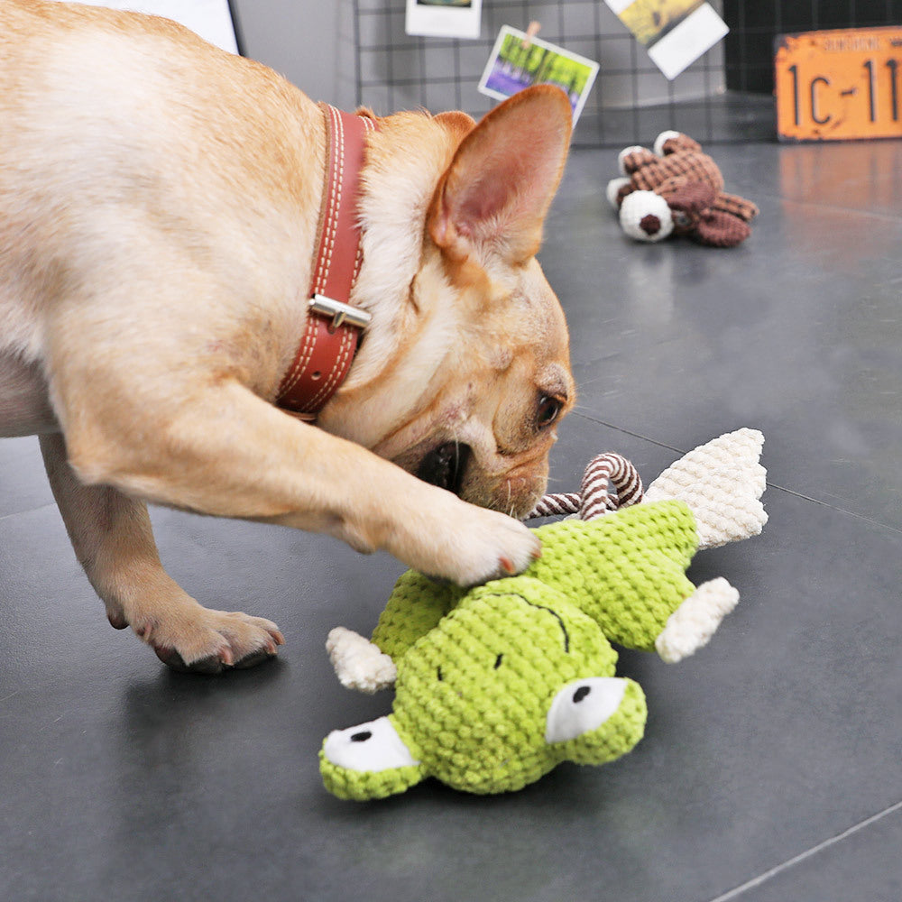 Plush Bite-Resistant Vocal Dog Toy