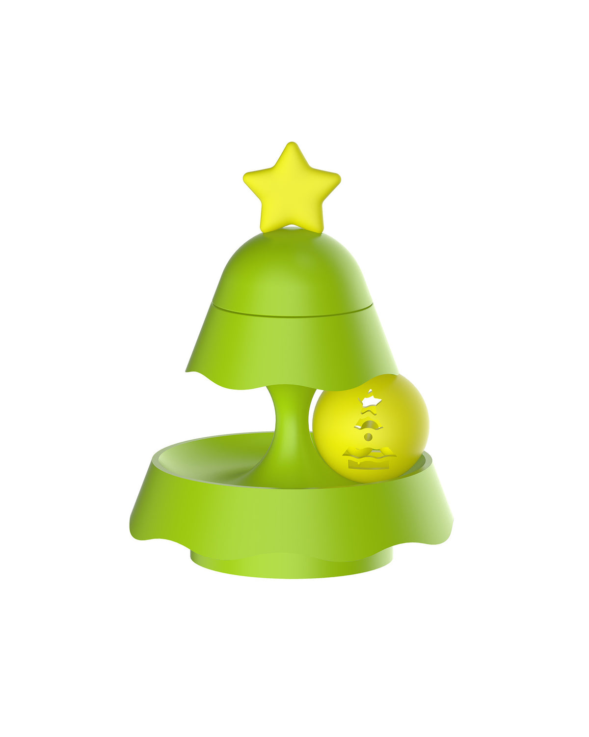 New Christmas Tree Mini Three-Layer Track