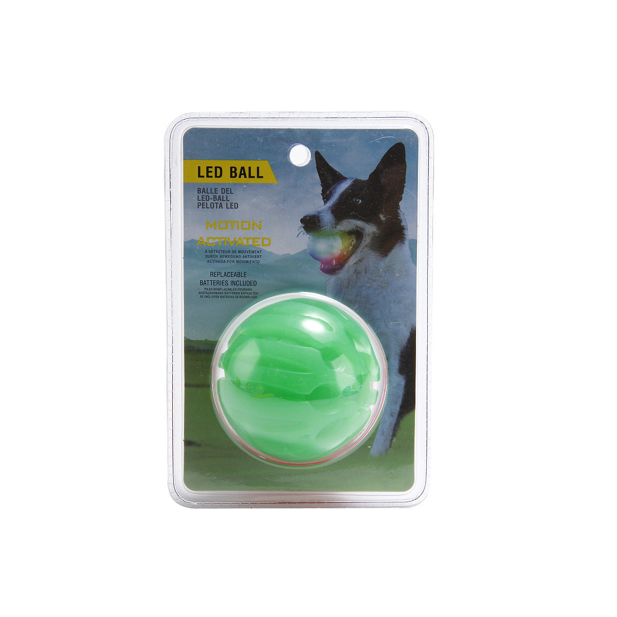 LED Glowing Dog Biting Ball
