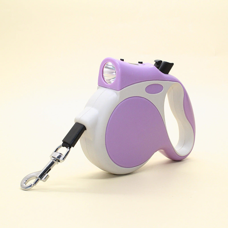 Retractable Dog Leash With Light
