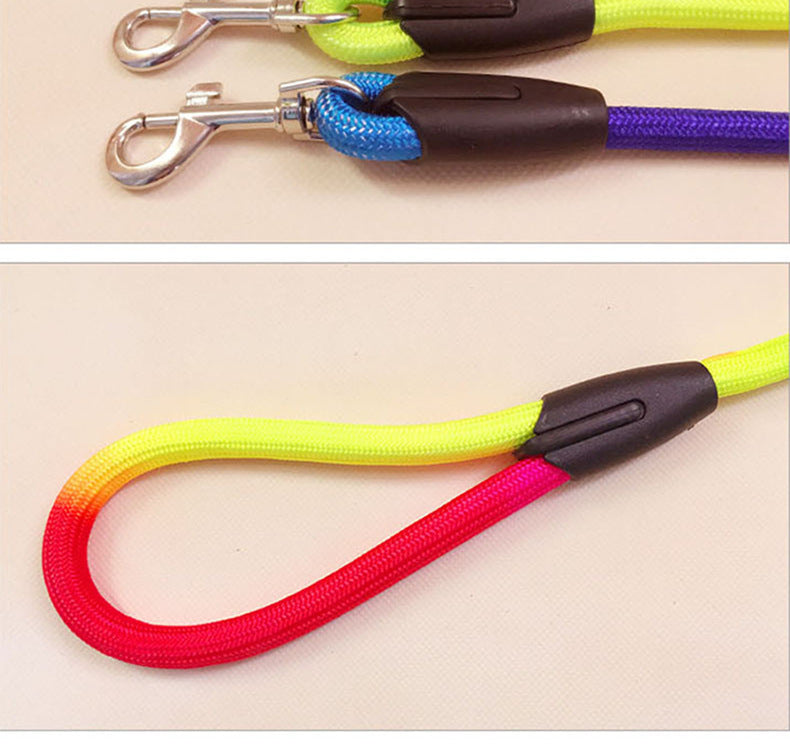 Colorful Nylon Dog Hand Rope