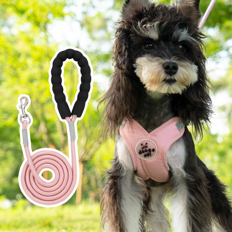 Polyester Pet Vest And Hand-Holding Rope