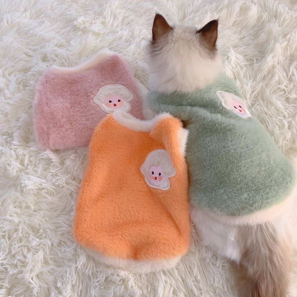 Winter Pet Warm Plush Sweater