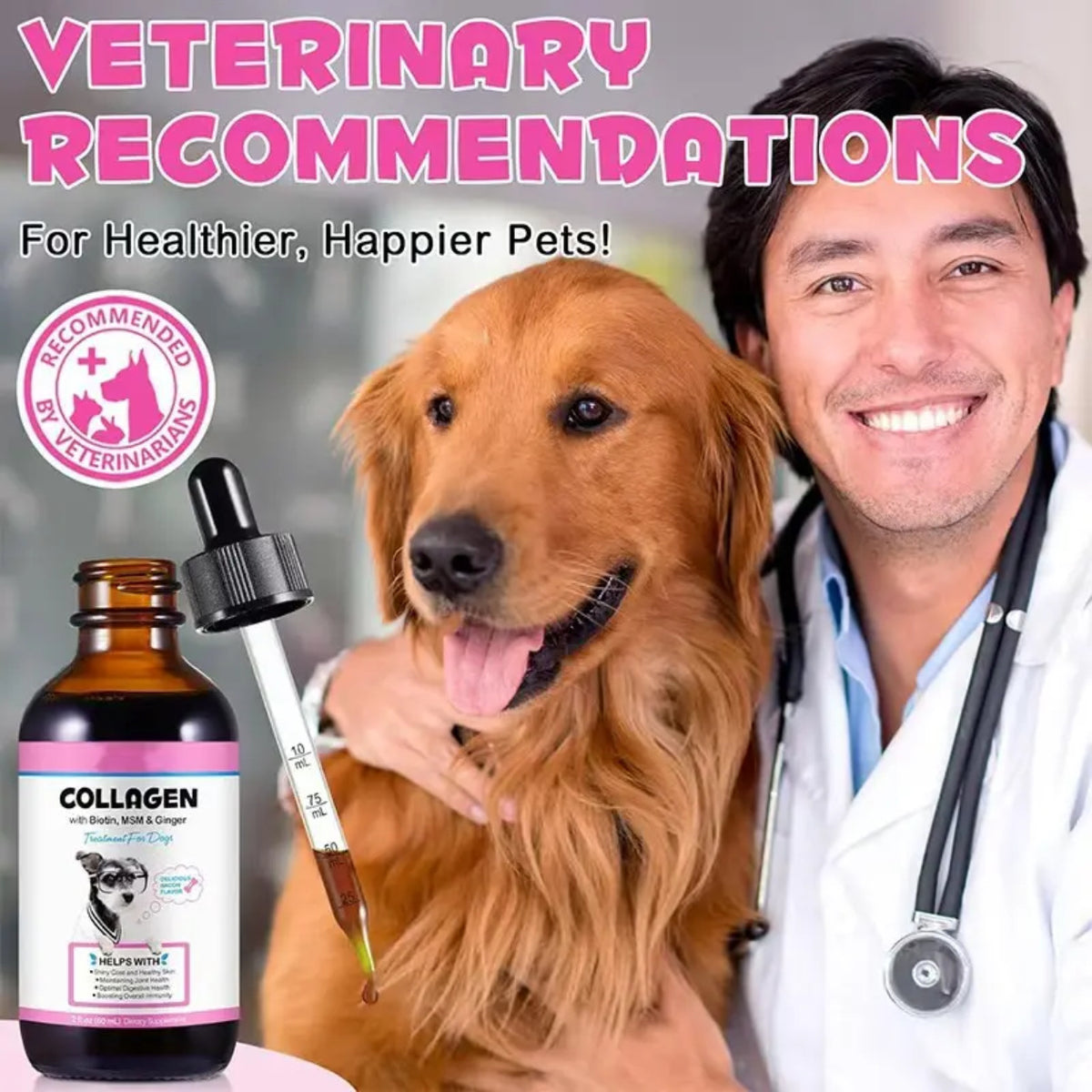 Pet Collagen Liquid Drops