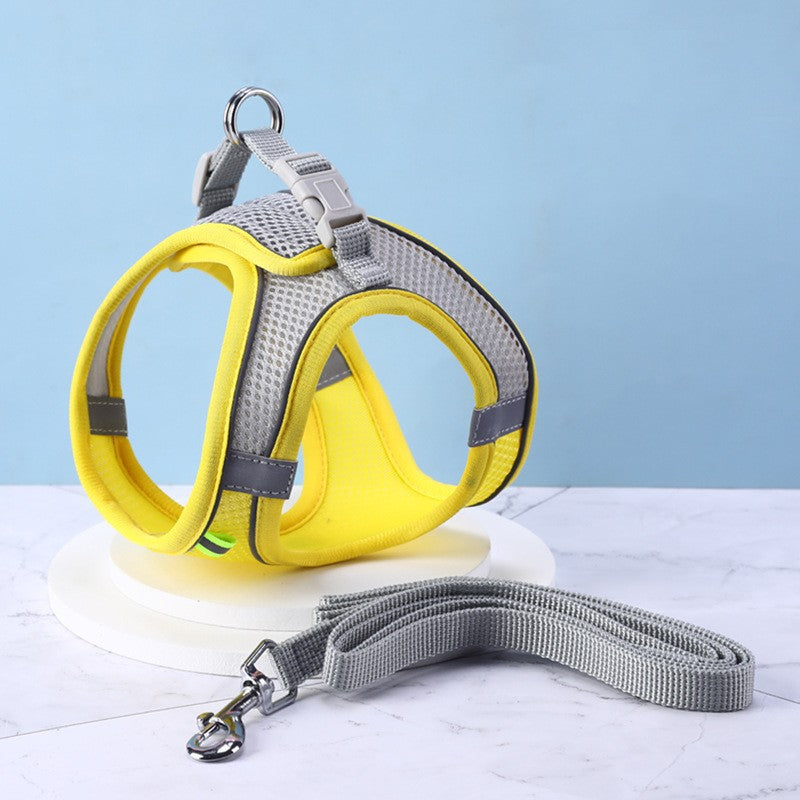 Reflective Dog Vest Harness and Leash