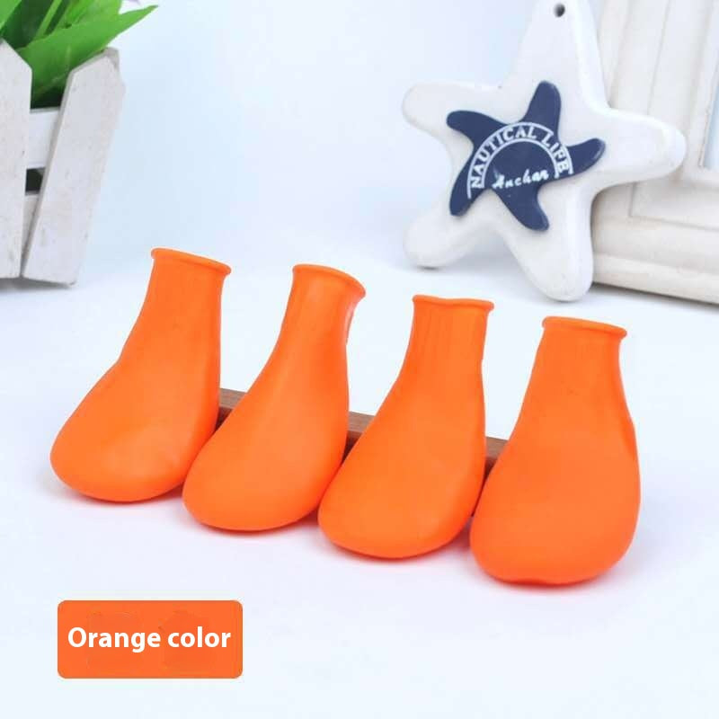 Waterproof Latex Pet Rain Boots