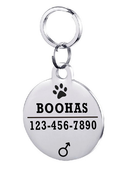 Personalized Stainless Steel Dog ID Tag